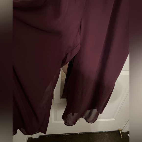 Plum Colored Jumpsuit - Picture 3 of 6